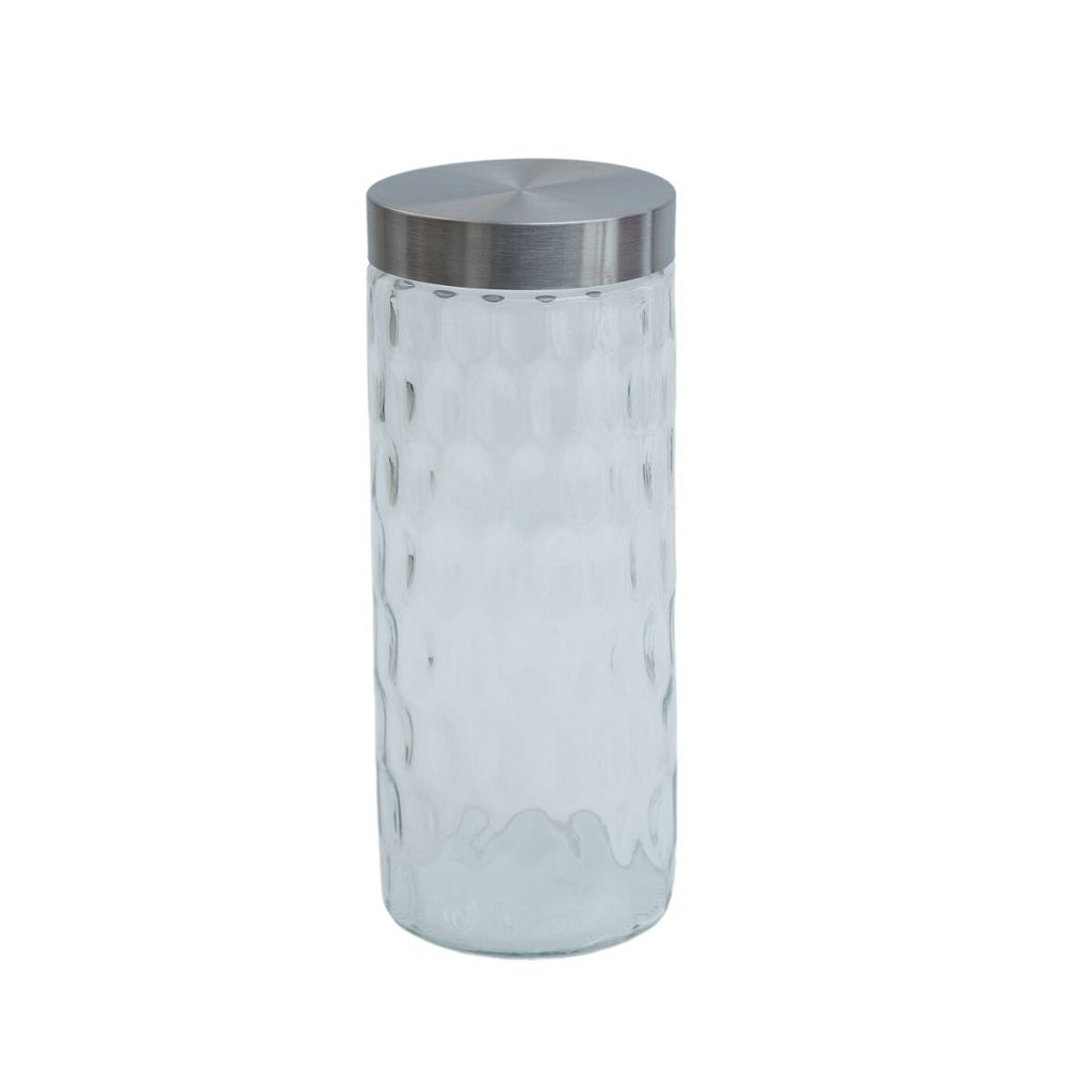 Pote Bolhas 2200ml de Vidro com Tampa Inox Redondo - Mozcada em Oferta na Shopee