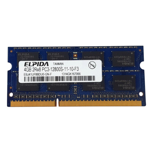 Memoria Elpida 4gb Pc3-12800s-11-10-f3 Ebj41uf8bdu0-gn-f