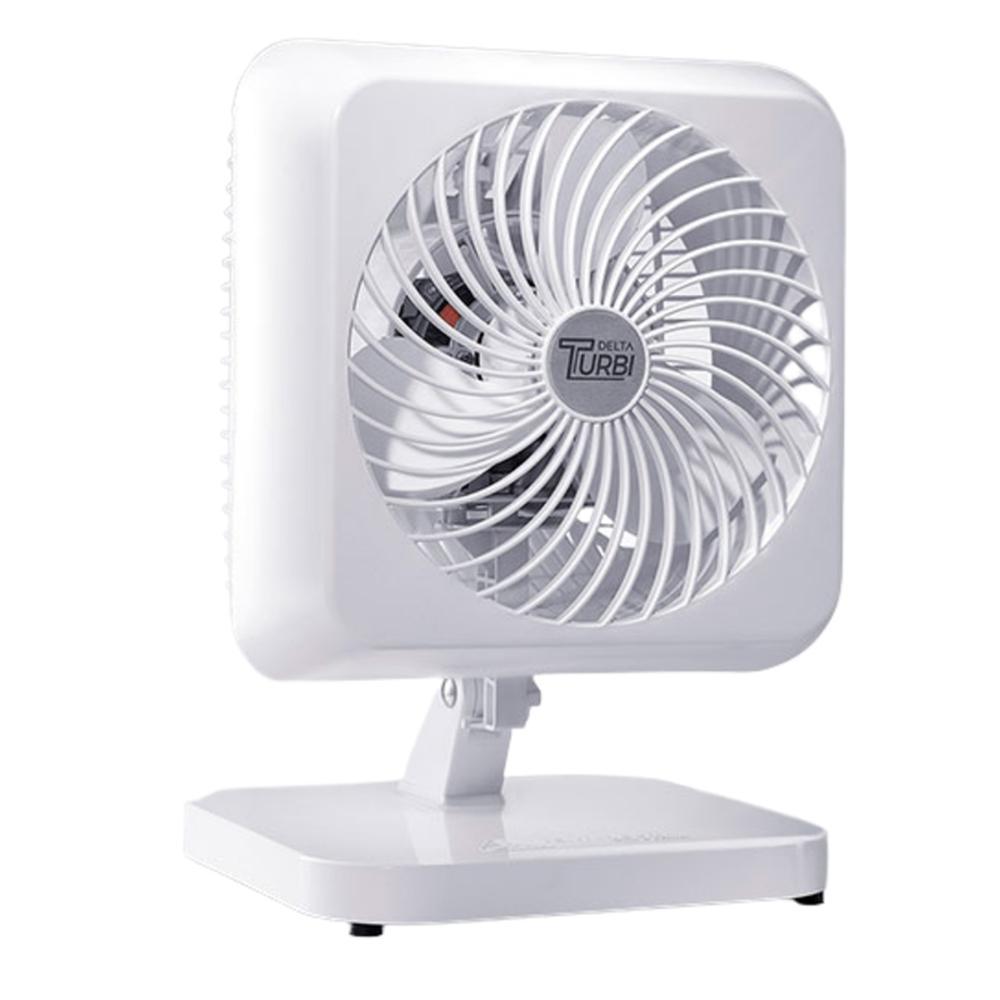Ventilador Oscilante Mesa/Parede 30cm Delta Turbi 127V Branco - Venti Delta