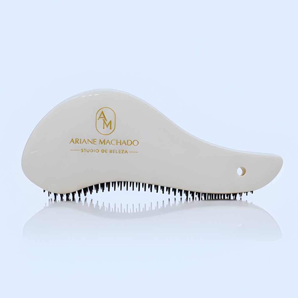 Escova Mágica de Cabelo Desembaraçadora Fácil Deslize Sem Quebrar os Fios Ariane Machado Makeup