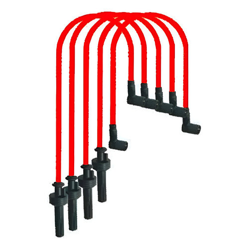 Cabo Vela Fiat Coupe 2.0 16v C Dist Fio  8mm Vermelho 334