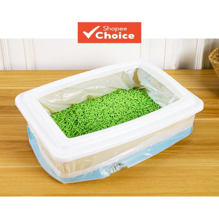  PawClean Sacos de Resíduos para Gato e Cachorro à Prova de Vazamentos com Cordão de 10 Rolos 100+ Unidades