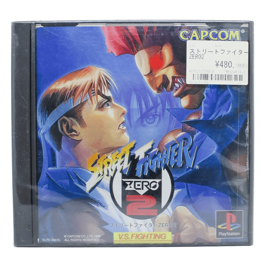 Jogo Street Fighter Zero 2 Ps1 Original Colecionador