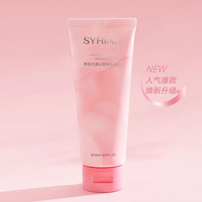Xiyun Aqua Creme de Limpeza Espuma Refrescante 100ml Limpador Facial Hidratante Não Apertado Hidratante Pele Limpa