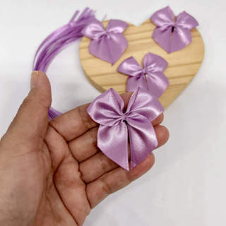 Laço Orquídea de Cetim com 20/40/100 UNIDADES - nº5 - 5 cm COM FITA PARA AMARRAR em Oferta na Shopee