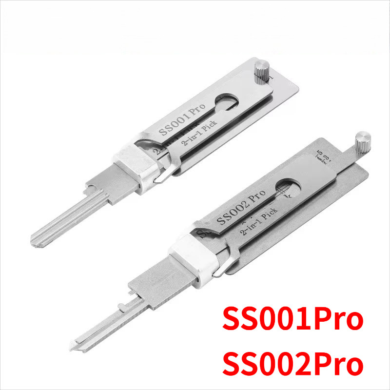 SS001 PRO SS002 Decodificador De Chave Ferramenta De Precisão De Aço Inoxidável O-ring Captador Kit Gancho Mão