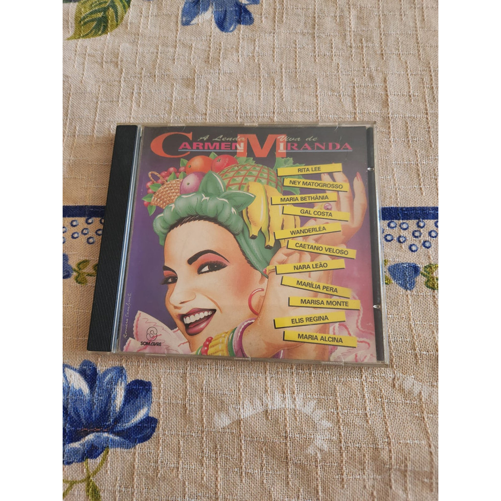 Cd A Lenda Viva Carmen Miranda (vários Artistas) Estandar