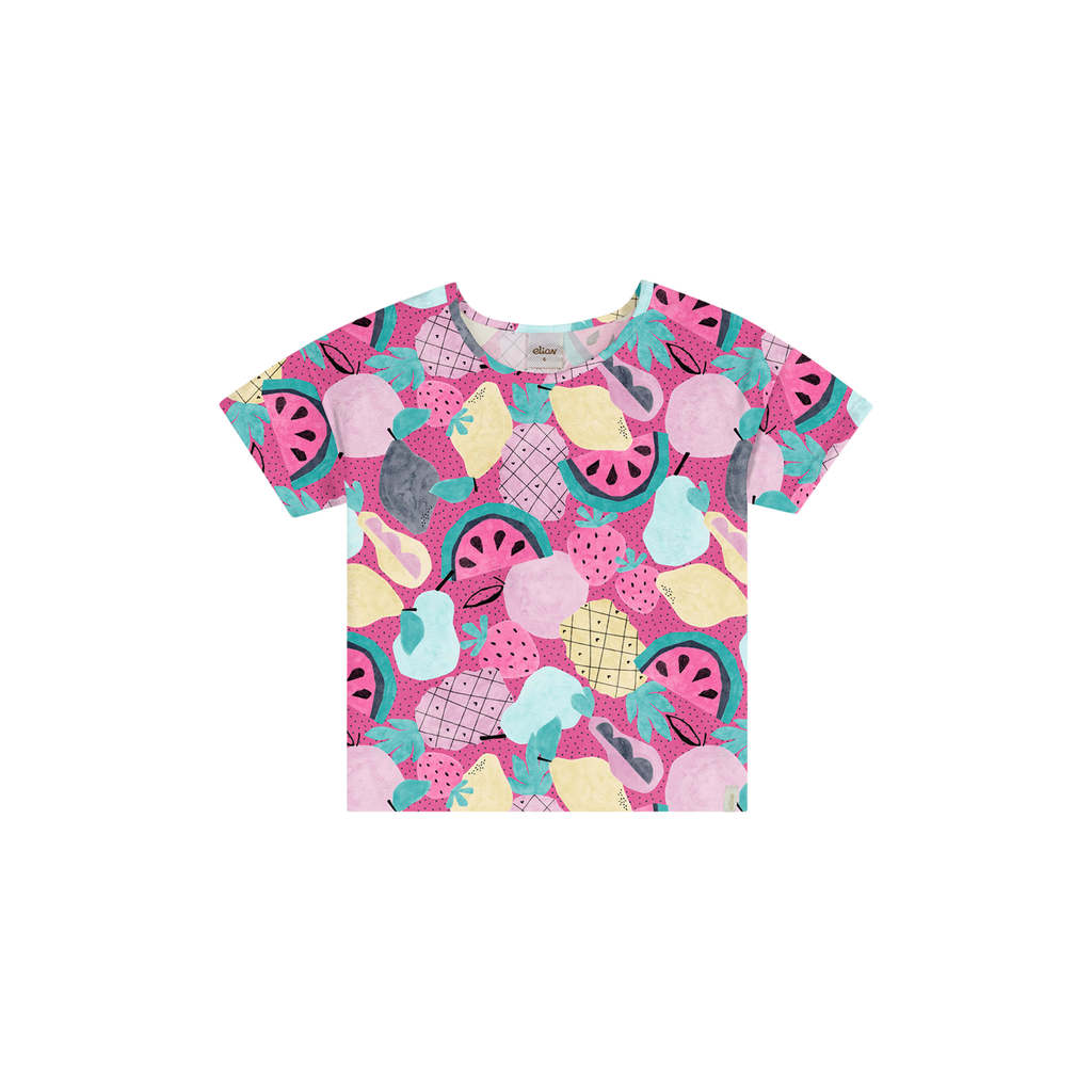 Blusa Meia Malha Infantil Menina Delicada Elian Rosa em Oferta na Shopee