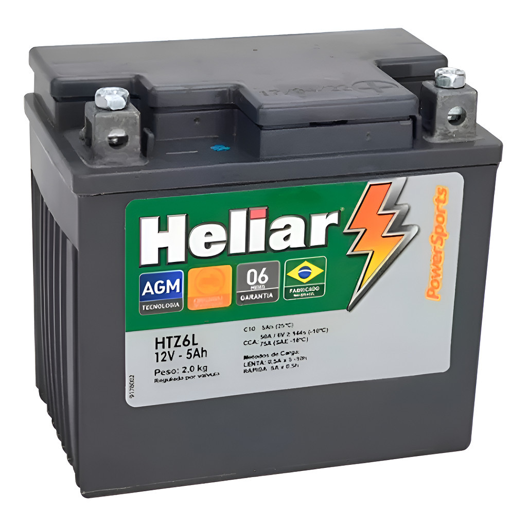 Bateria CG 150 Titan / Fan / Cargo / Start