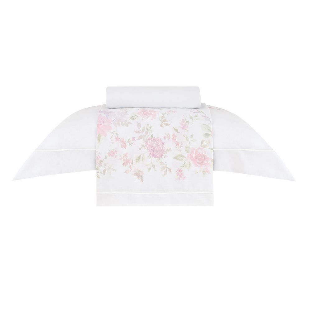 Jogo de Cama Solteiro Gran Percalle 200 Fios Buddemeyer Dolce 100% Algodão Estampado 3 peças