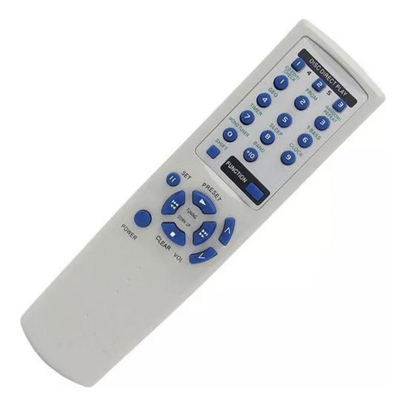 Controle Remoto compatível para Aparelho De Som Aiwa Nsx S559 Alta Qualidade