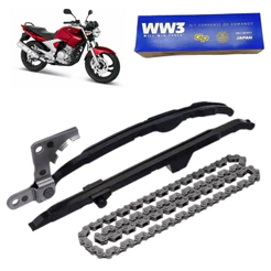 Corrente Comando Kit Yamaha Fazer 250 2006 2007 2008 2009 2010 2011 Moto