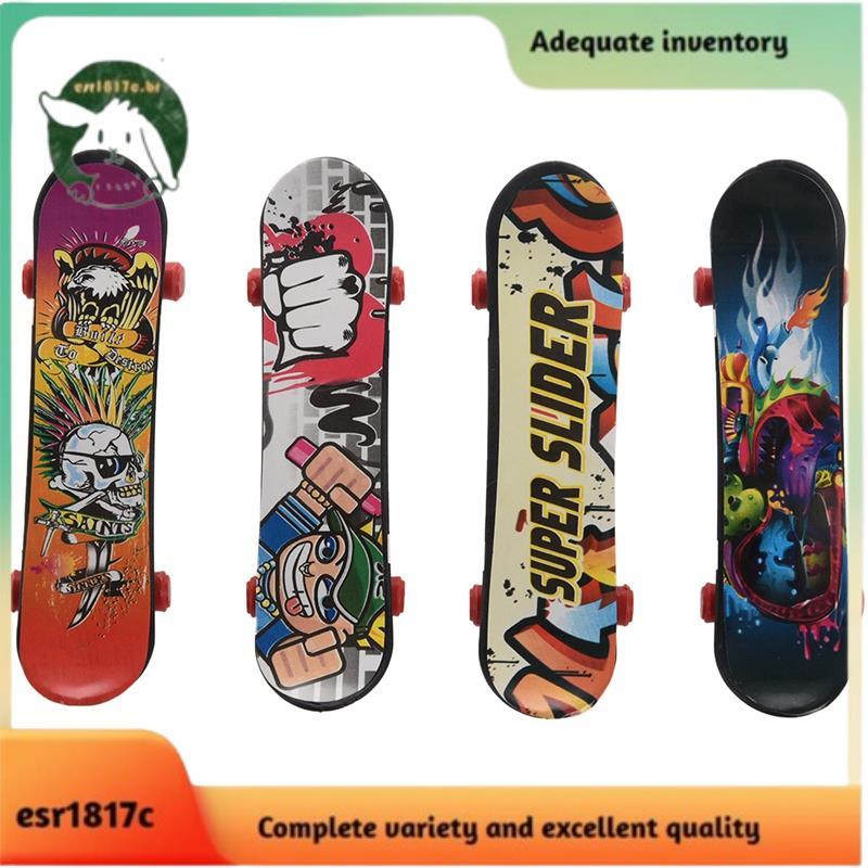 Mini Placa De Dedo De 4 Pacotes Para Caminhão , Skate , Brinquedo , Presente Crianças , 95mm