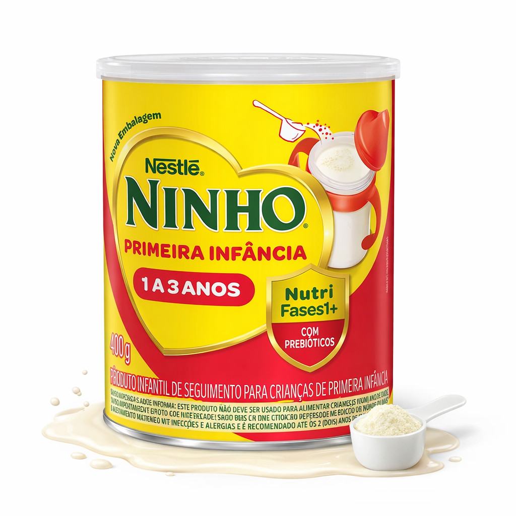 Fórmula Infantil De Primeira Infancia Ninho Fases 1 A 3 Anos 400g
