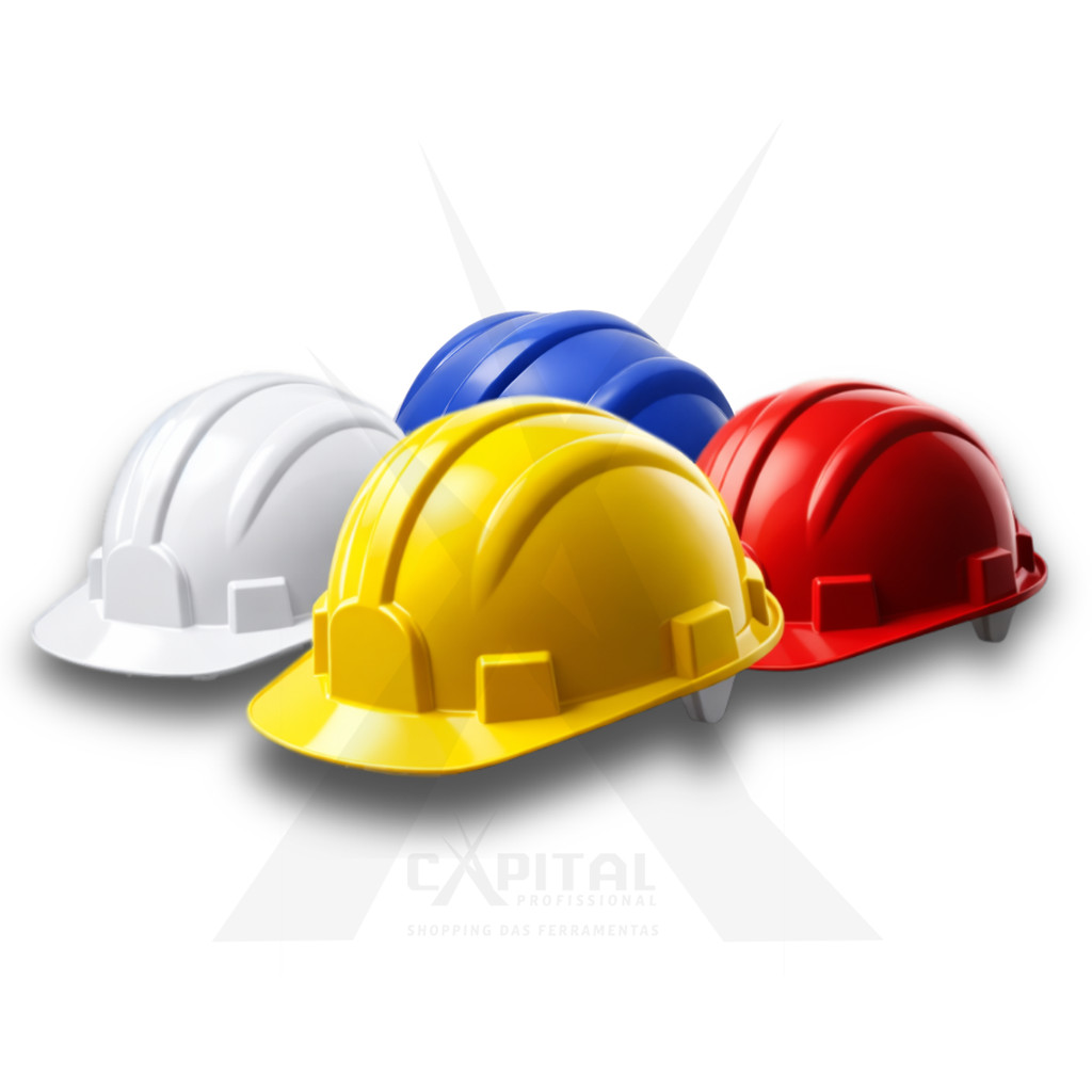 Capacete De Segurança EPI Delta Plus Aba Frontal Obra Proteção Trabalho Construção Civil