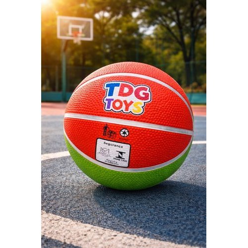 Bola Basquete Infantil Vinil Texturizada Esportiva Resistente Diversão Criança