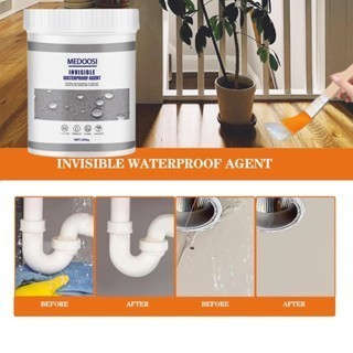 Selante Impermeabilizante 300g + Pincel Vedação Contra Água Vazamento em Oferta na Shopee