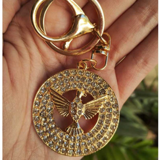 Chaveiro Divino Espírito Santo com Strass em Oferta na Shopee