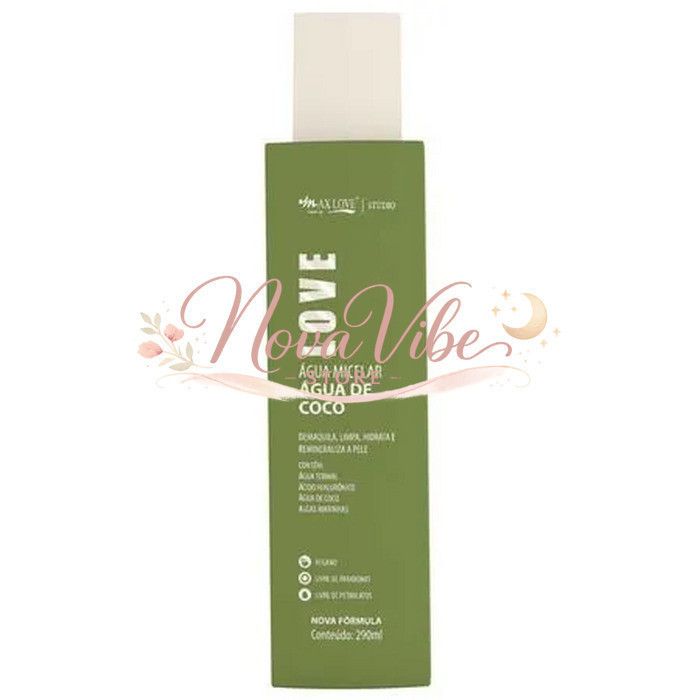 Água Micelar Max Love Agua De Coco 290ml13U9