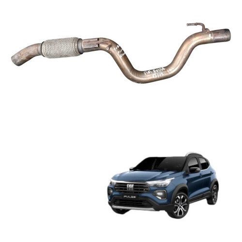 Tubo Flexível Escapamento Fiat Pulse 2023 A 2025 Cobre