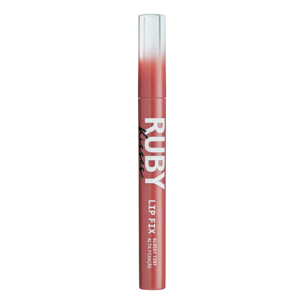LIP FIX RUBY KISSES GLOSSY TINT ALTA FIXAÇÃO CORAL DREAM
