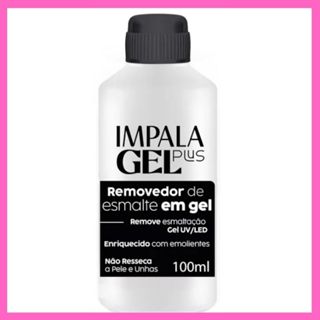 Removedor de Esmalte em Gel 100ml - Impala GEL Plus em Oferta na Shopee