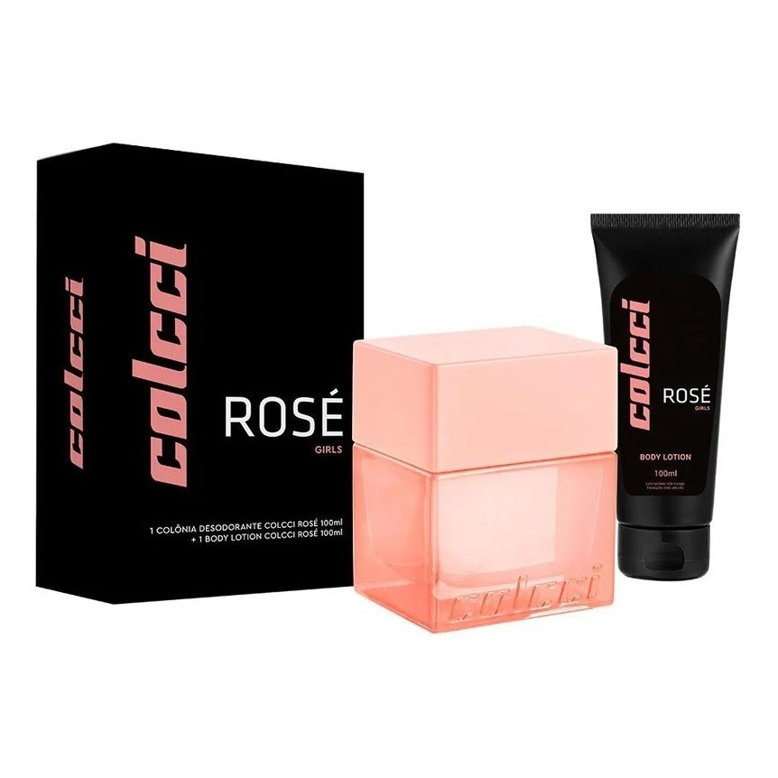 Kit Colcci Rose (perfume 100ml + Body Lotion 100ml) - Original E Lacrado