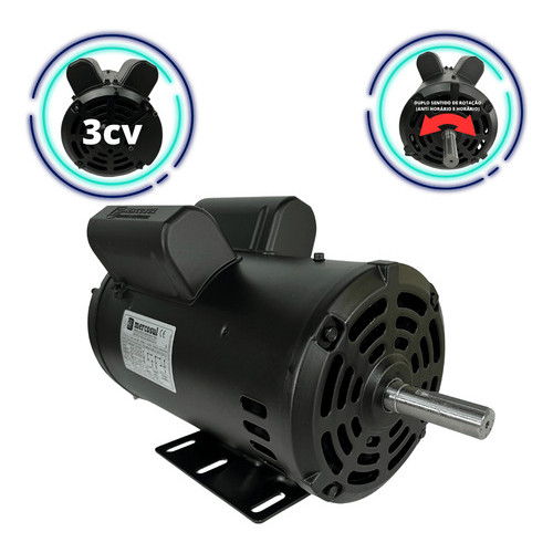 Motor Elétrico Eberle Mono 3cv 4 Pólos Baixa Rotação 1720rpm