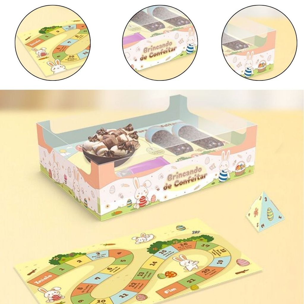 5 CAIXA MINI CONFEITEIRO  PASCOA COLORIR 5931 ( IDEIA PÁSCOA 2026 ) em Oferta na Shopee