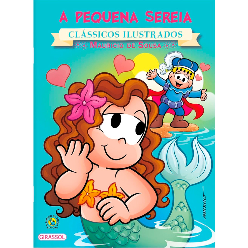 Turma da Mônica | A Pequena Sereia em Oferta na Shopee
