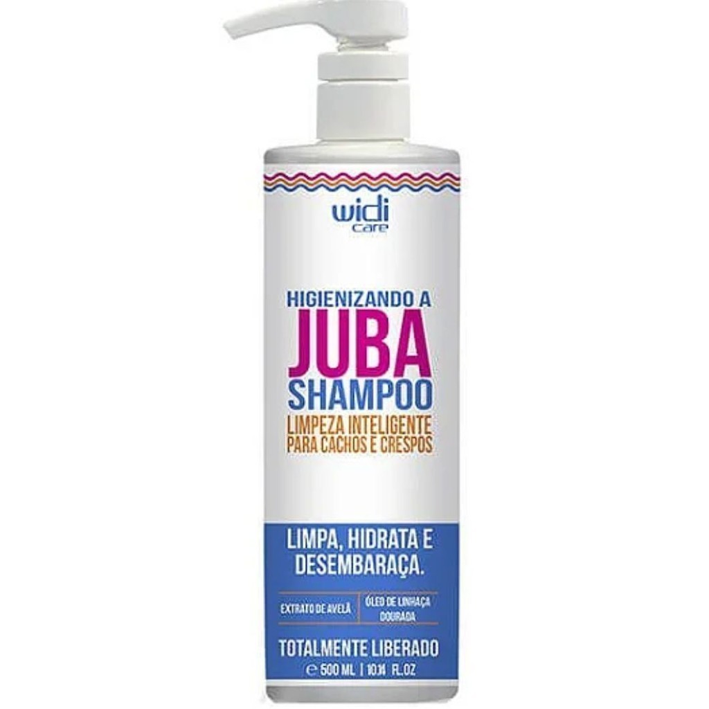 Widi Care Higienizando a Juba Shampoo 500mL em Oferta na Shopee
