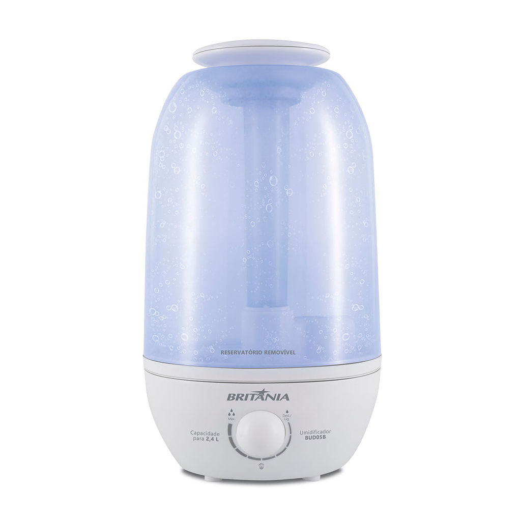 Umidificador de Ar Britânia 2,4L Autonomia de 12h BUD05B em Oferta na Shopee