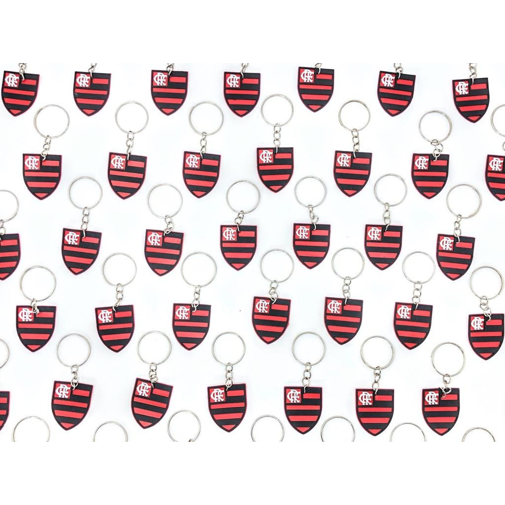 Chaveiro de time 10 peças Lembrancinha Time Futebol Campeonato rio de janeiro carioca em Oferta na Shopee