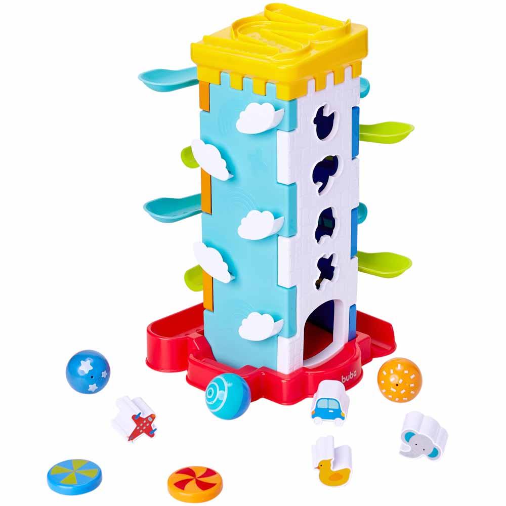 Torre de Atividades Buba Brinquedo Educativo Interativo +12m