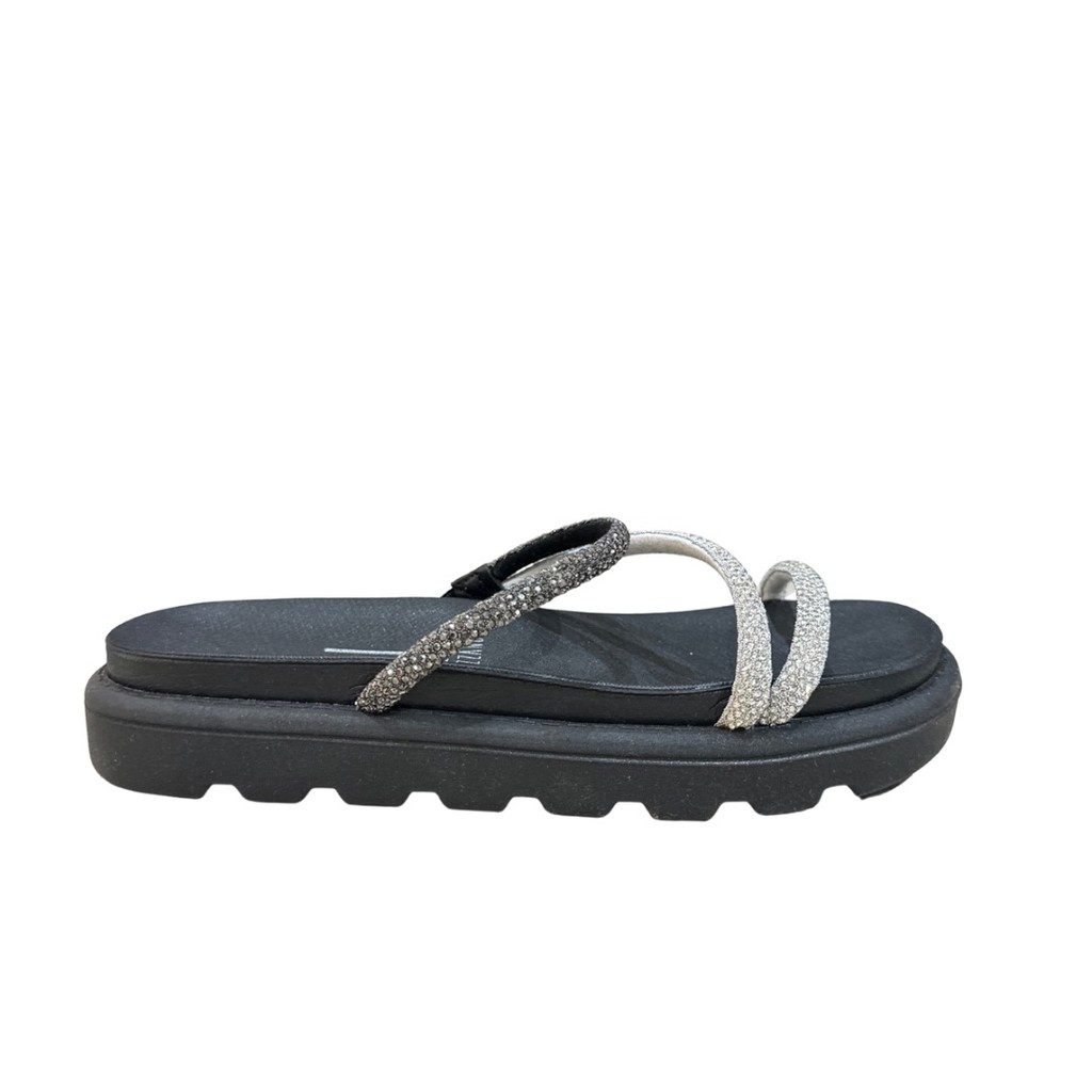 Sandália Vizzano 6459.118 Feminina Com Strass Plataforma