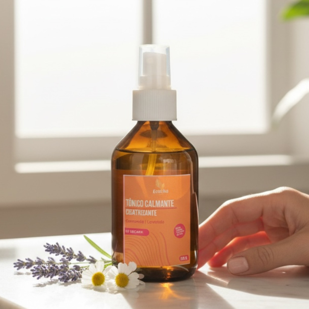 Tônico Calmante e Cicatrizante Camomila e Lavanda | Xô Secura!