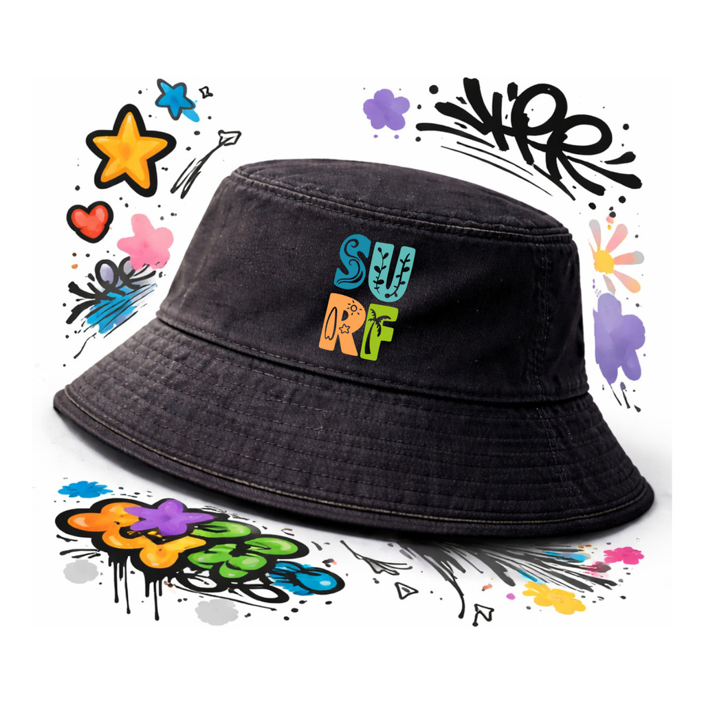 Chapéu Seu Madruga / Pescador Bucket Hat Surf Color boné confortável estilo moda casual