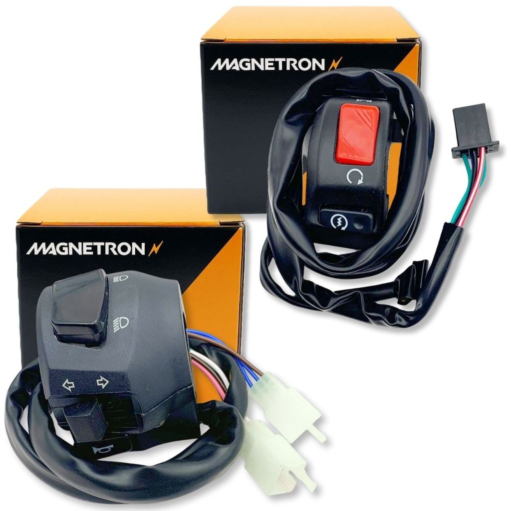 Chave de Luz + Punho de Partida Crosser 150 Ed 2015-2016 Magnetron em Oferta na Shopee