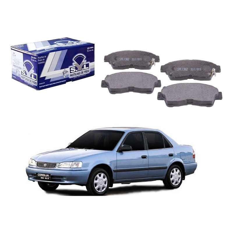 Pastilha Freio Dianteira Corolla 2.0 1999 A 2000 em Oferta na Shopee
