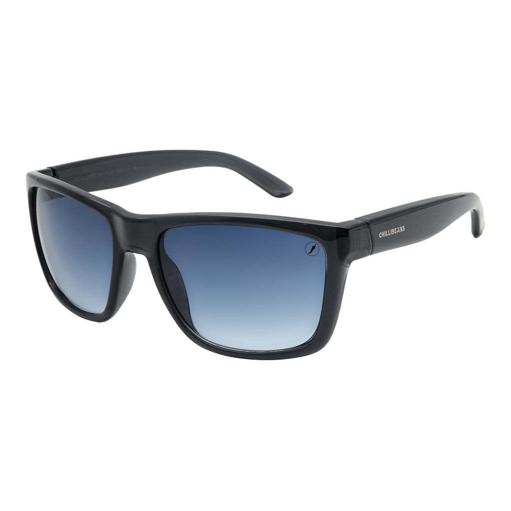 Óculos de Sol Masculino Chilli Beans Quadrado Degradê Azul