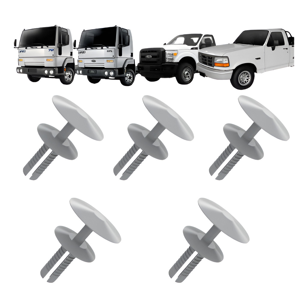 5x Grampo Presilha Forração Do Teto Ford Cargo 2010/11/12
