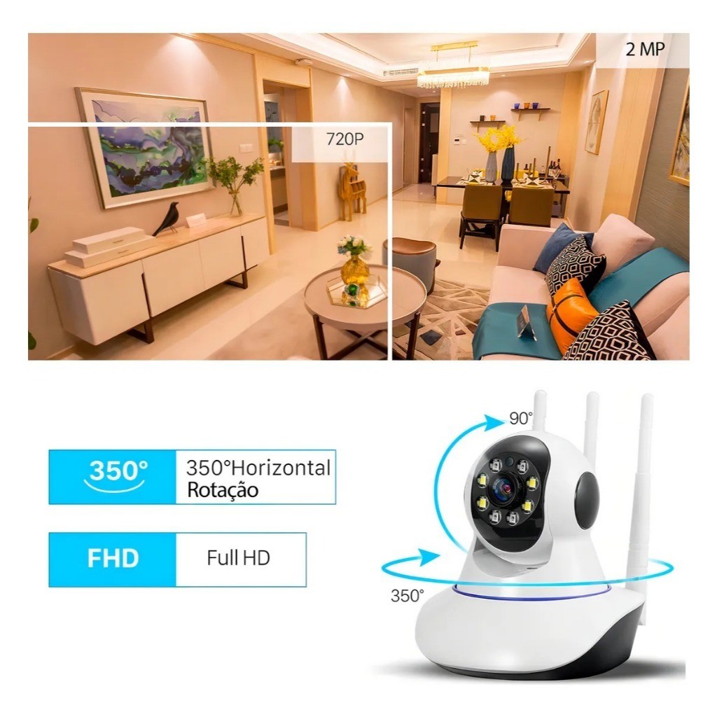 Câmera IP WiFi 3ª Geração — foto 8