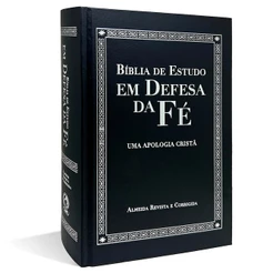 Bíblia de Estudo em Defesa da Fé | ARC | Capa Dura Preta