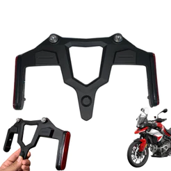 Suporte Placa Esportivo Modelo Tiger 900 Universal C/ Olho Gato Titan Fan Start Lander Lançamento Grau 244