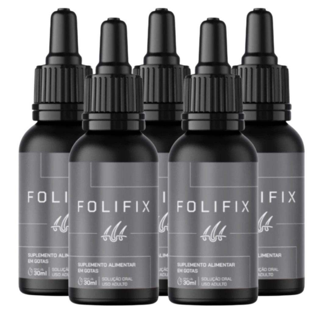 5 FOLIFIX ORIGINAL - PROMOCAO em Oferta na Shopee