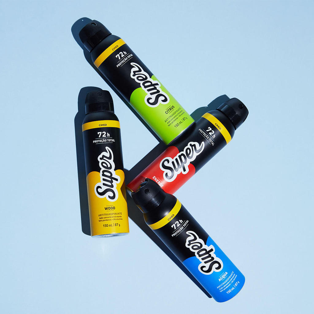 Imagem Desodorante Super Acqua 72h Aerossol Antitranspirante 250ml