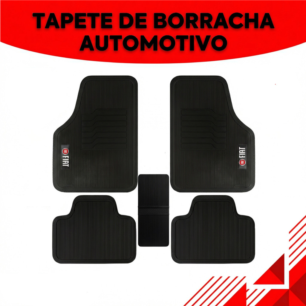 Jogo Tapete De Borracha Personalizado Fiat Palio Uno Siena Argo Strada Doblo Stilo Punto em Oferta na Shopee