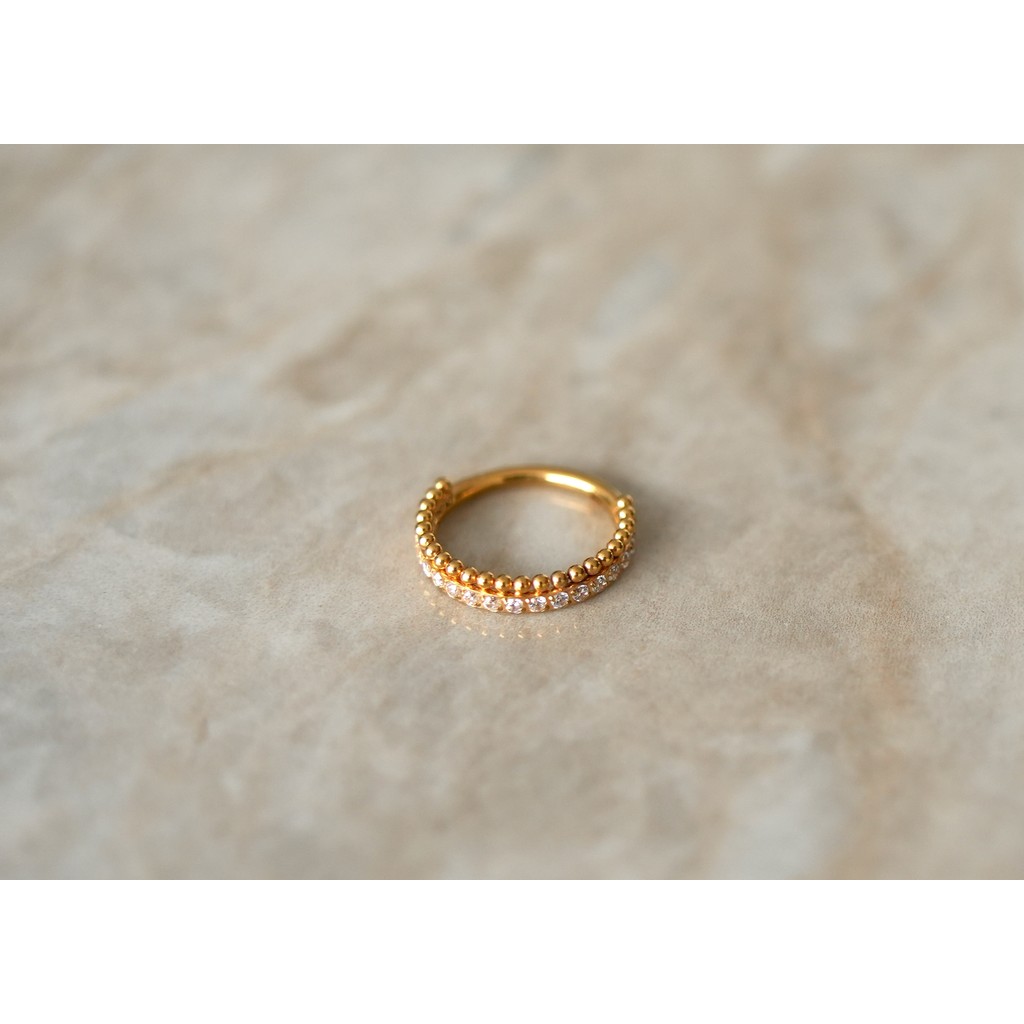 【Brilha】DOT PAVÉ CLICKER — Piercing Argola Esferas & Zircônias G23 Titânio – Hélix / Tragus / Cartilagem