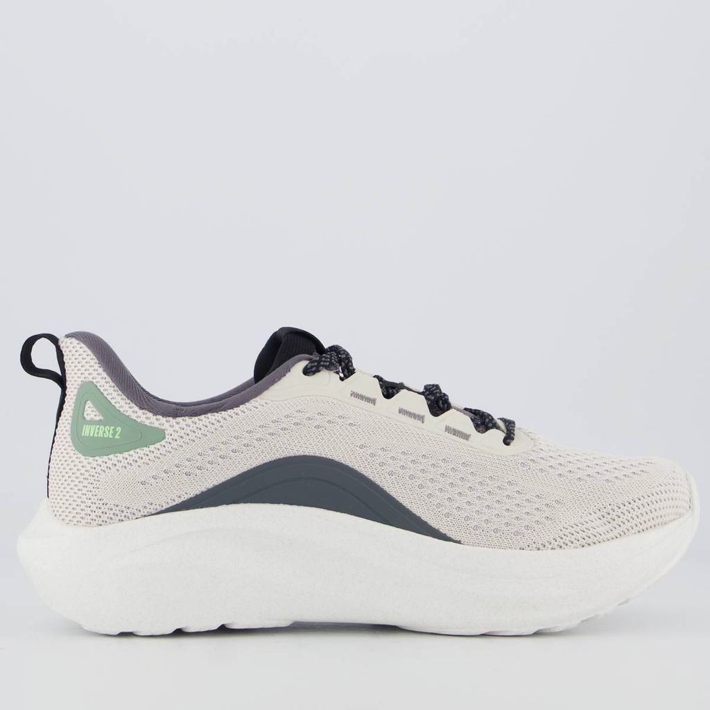 Tênis Olympikus Inverse 2 Off White e Cinza