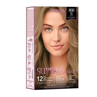 Tinta de Cabelo Amend Superia 800 Louro Claro Sem Amônia em Oferta na Shopee